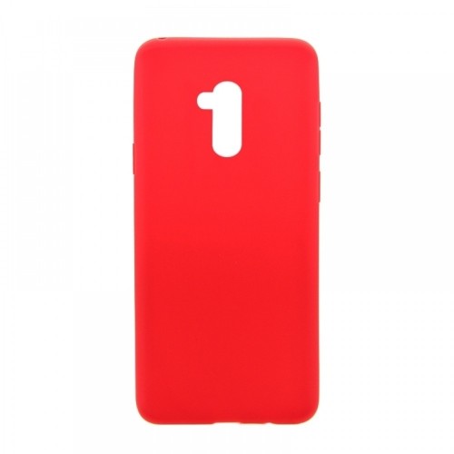 Θήκη MyMobi Σιλικόνης Mat Back Cover για Oppo Realme 7 (Κόκκινο)