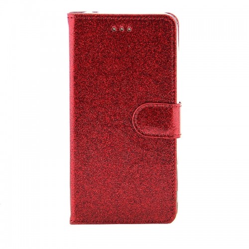 Θήκη OEM Shining με Clip Flip Cover για Huawei P30 (Κόκκινο) 