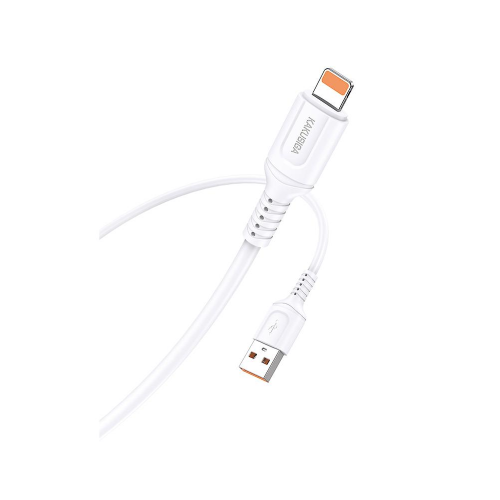 Καλώδιο Kakusiga KSC-805 USB to Lightning 2.4A 1m (Άσπρο)