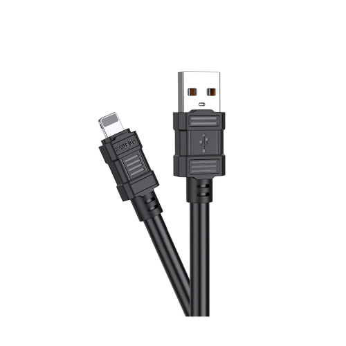 Καλώδιο Kakusiga KSC-806 USB to Lightning 3A 1m (Μαύρο)