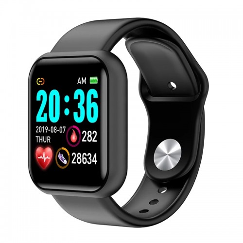 Smartwatch L18 (Μαύρο)