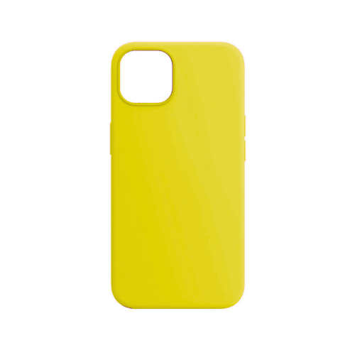 Θήκη MyMobi Silicone Case Back Cover για iPhone 15 Pro Max (Lemon Yellow)