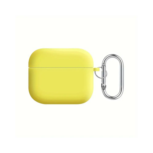 Θήκη Protection Σιλικόνης για Apple Airpods 3 (Lemon Yellow)