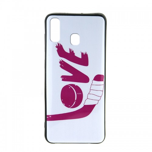 Θήκη Love Hockey Back Cover για Samsung Galaxy A40 (Design)