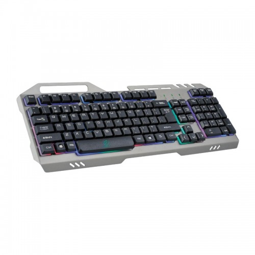 Rebeltec Gaming Keyboard Discovery (Ασημί)