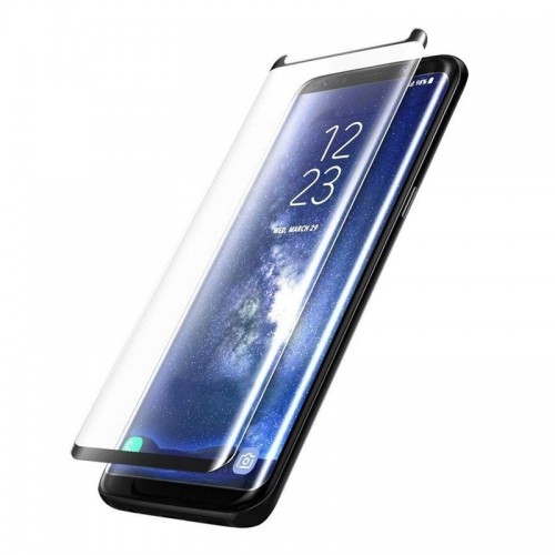 Tempered Glass 6D Full Glue για Samsung Galaxy A60 (Μαύρο)
