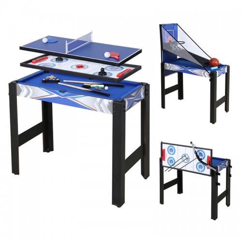 Arcade Game Table 5in1 94x48x11.8cm (Μαύρο)