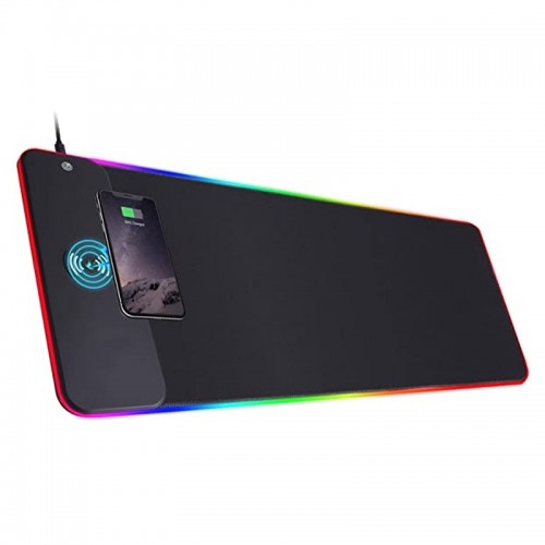 Gaming Mousepad RGB XXL με Ασύρματη Φόρτιση και Καλώδιο 1.8m (Μαύρο)Gaming Mousepad RGB XXL με Ασύρματη Φόρτιση και Καλώδιο 1.8m (Μαύρο)