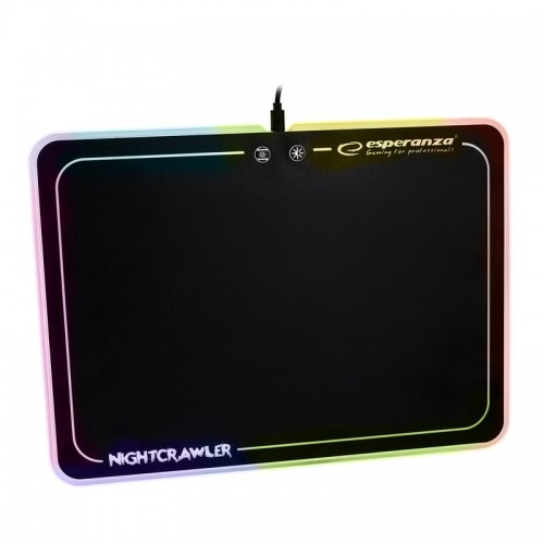 Gaming Mouse Pad με Led Nightcrawler EGP104 (Μαύρο)