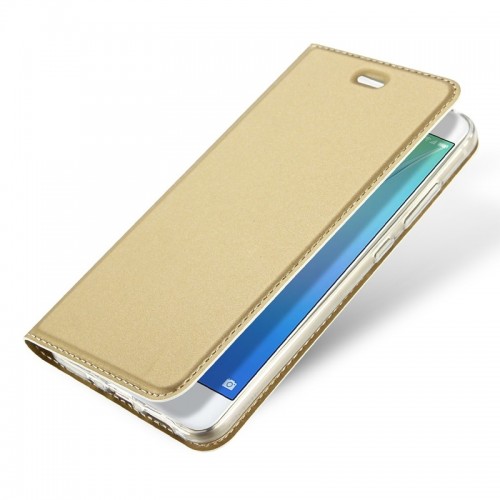 Θήκη Dux Ducis SkinPro Flip Cover για Huawei P20 (Χρυσό)