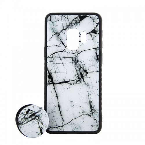 Θήκη με Popsocket Faded Marble Back Cover για Samsung Galaxy S9 (Design)