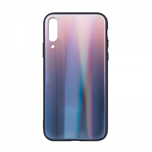 Θήκη MyMobi Aurora Glass Back Cover για Samsung Galaxy A40 (Μαύρο - Καφέ)