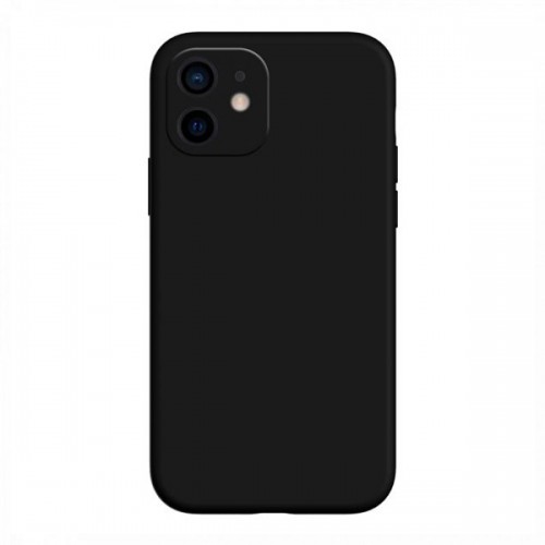 Θήκη MyMobi Σιλικόνης Mat Back Cover με προστασια καμερας για Huawei P40 Lite E / Y7p (Μαύρο)