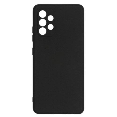Θήκη MyMobi Σιλικόνης Back Cover με Προστασία Κάμερας για Samsung Galaxy A53 5G (Μαύρο)