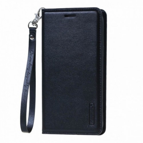 Θήκη Hanman Art Leather Diary για iPhone 12/12 Pro  (Μαύρο)