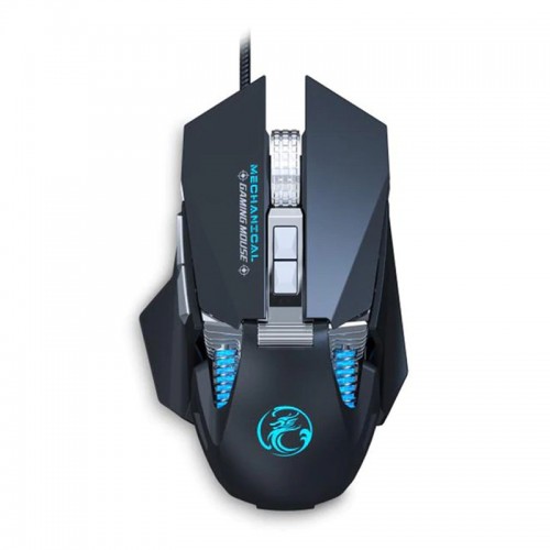 Gaming Ενσύρματο Μηχανικό RGB Ποντίκι iMice Τ96 (Μαύρο)