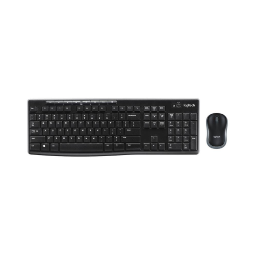 Σετ Ασύρματο πληκτρολόγιο και Ποντίκι Logitech MK270 UK (Μαύρο)