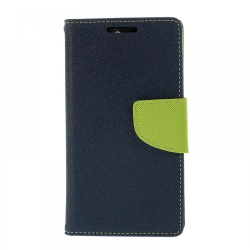 MyMobi Fancy Book Flip Cover για Nokia 8 (Μπλε-Πράσινο)