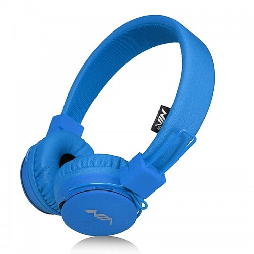 Ακουστικά Stereo NIA Foldable NIA-1682S (Μπλε)