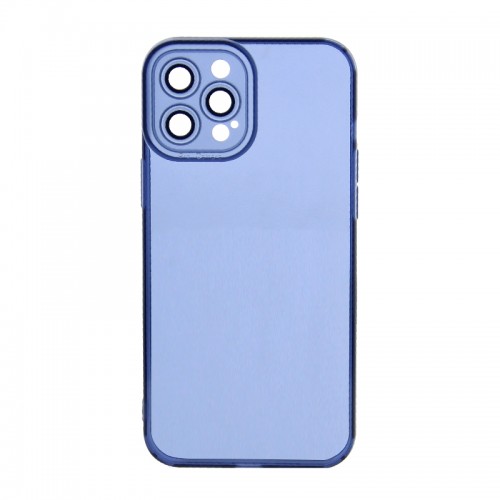Θήκη X-Level Back Cover Σιλικόνης Air Cushion & Glass Camera Film για iPhone 13 Pro Max (Μπλε)
