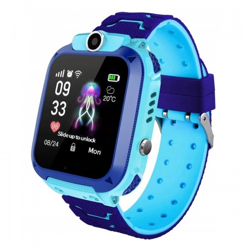 Waterproof Smartwatch for Kids Q12 (Μπλε-Γαλάζιο)