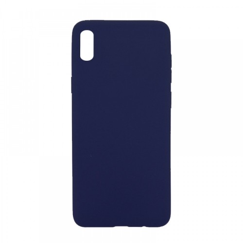 Θήκη MyMobi Σιλικόνης Mat Back Cover για Samsung Galaxy A10s (Σκούρο Μπλε)