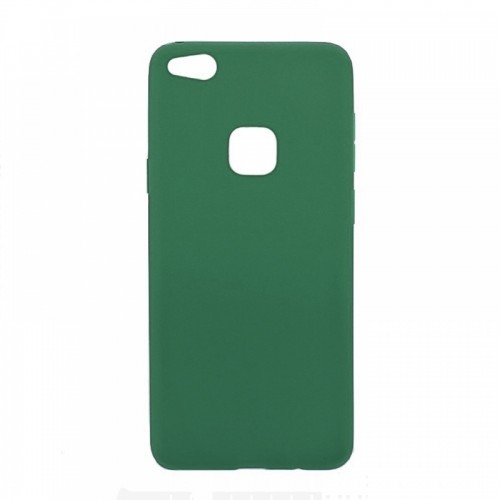 Θήκη MyMobi Σιλικόνης Mat Back Cover για Samsung Galaxy A01 (Σκούρο Πράσινο)
