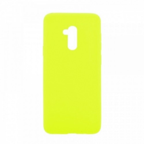 Θήκη MyMobi Σιλικόνης Mat Back Cover για iPhone 14 Pro (Neon-Yellow)