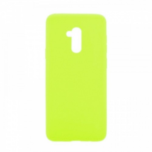 Θήκη MyMobi Σιλικόνης Mat Back Cover για iPhone 14 Plus (Neon-Yellow) 