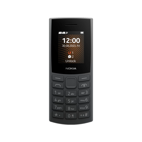 Nokia 105 4G Dual SIM (Black)