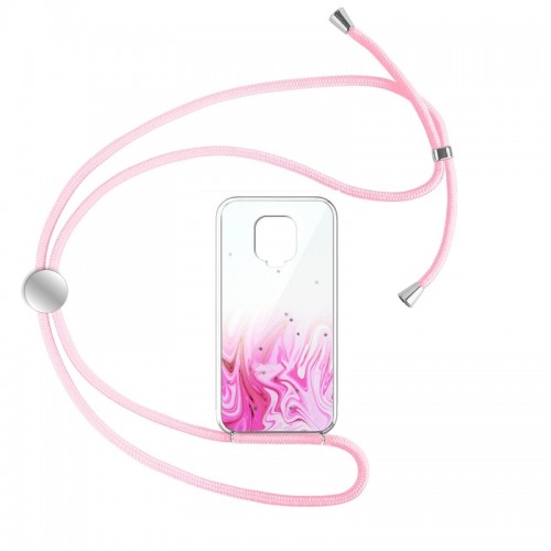 Θήκη Star Pink Cord Design 1 Back Cover για Xiaomi Redmi Note 9s (Design)