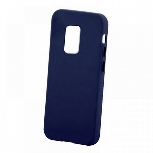 Θήκη Solid Silicone Case Back Cover για Xiaomi Redmi Note 9S/ 9 Pro (Μπλε)