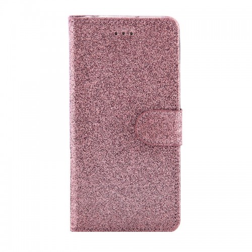 Θήκη OEM Shining με Clip Flip Cover για Samsung Galaxy A10 (Ροζ)