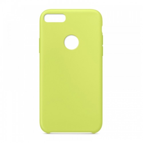 Θήκη OEM Silicone Badge Hole Back Cover για iPhone 7/8 (Lemon Yellow) 