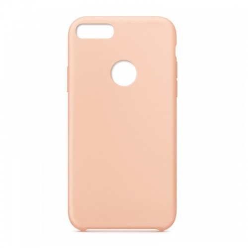 Θήκη OEM Silicone Badge Hole Back Cover για iPhone 7/8 (Pink) 