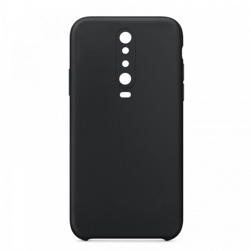 Θήκη OEM Silicone Back Cover για Xiaomi Redmi K30 (Black)