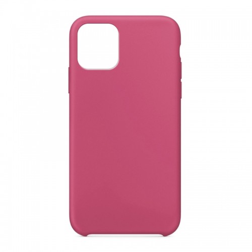 Θήκη OEM Silicone Back Cover για iPhone 11 (Dark Pink)