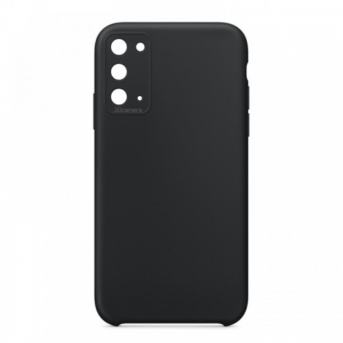 Θήκη OEM Silicone Back Cover για Samsung Galaxy Note 20 (Black)