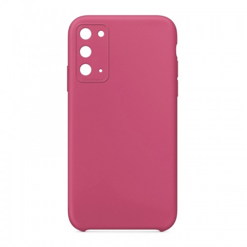 Θήκη OEM Silicone Back Cover για Samsung Galaxy Note 20 (Dark Pink) 