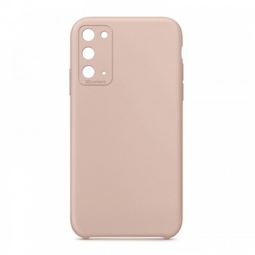 Θήκη OEM Silicone Back Cover για Samsung Galaxy Note 20 (Pink Sand)