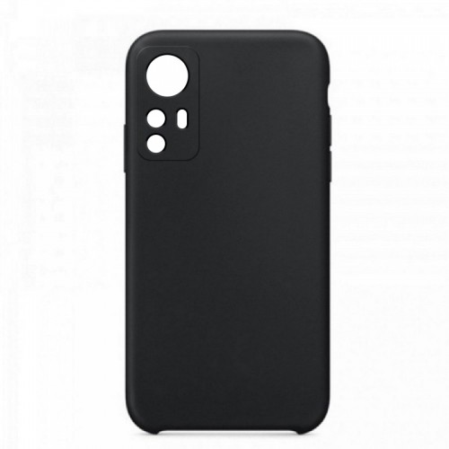 Θήκη OEM Silicone Back Cover με Προστασία Κάμερας για Xiaomi 12X (Black)