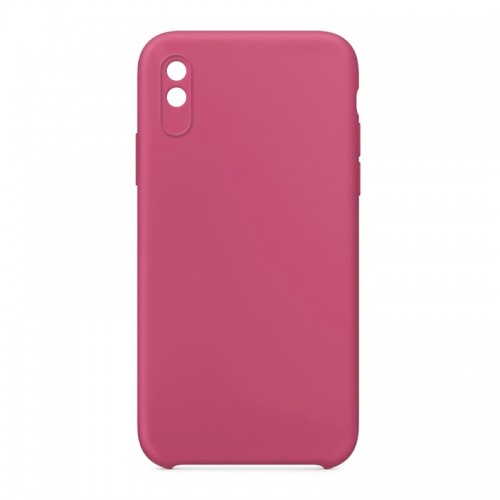 Θήκη OEM Silicone Back Cover για Xiaomi Redmi 9A (Dark Pink) 