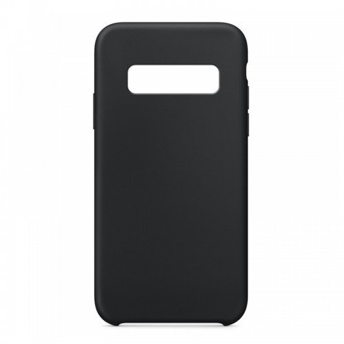 Θήκη OEM Silicone Back Cover για Samsung Galaxy S10 (Black) 