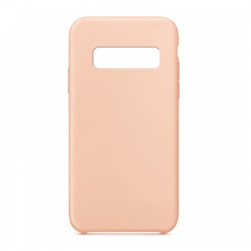 Θήκη OEM Silicone Back Cover για Samsung Galaxy S10 Plus (Pink)