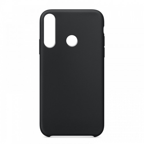 Θήκη OEM Silicone Back Cover για Huawei Y6P  (Black)