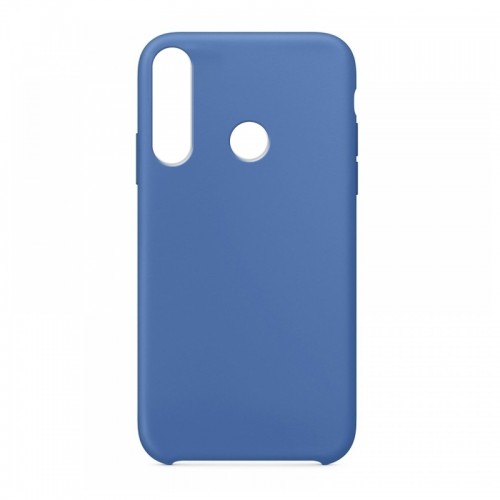 Θήκη OEM Silicone Back Cover για Huawei Y6P  (Blue)