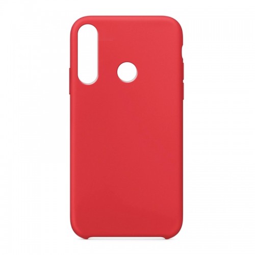 Θήκη OEM Silicone Back Cover για Huawei Y6P  (Red)