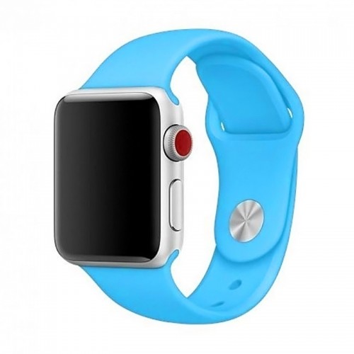 Ανταλλακτικό Λουράκι OEM Smoothband για Apple Watch 42/44mm (Γαλάζιο)