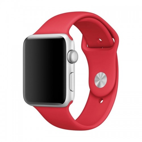 Ανταλλακτικό Λουράκι OEM Smoothband για Apple Watch 38/40mm (Κόκκινο