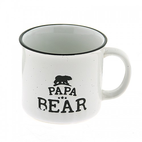 Κούπα Papa Bear 420ml (Άσπρο)